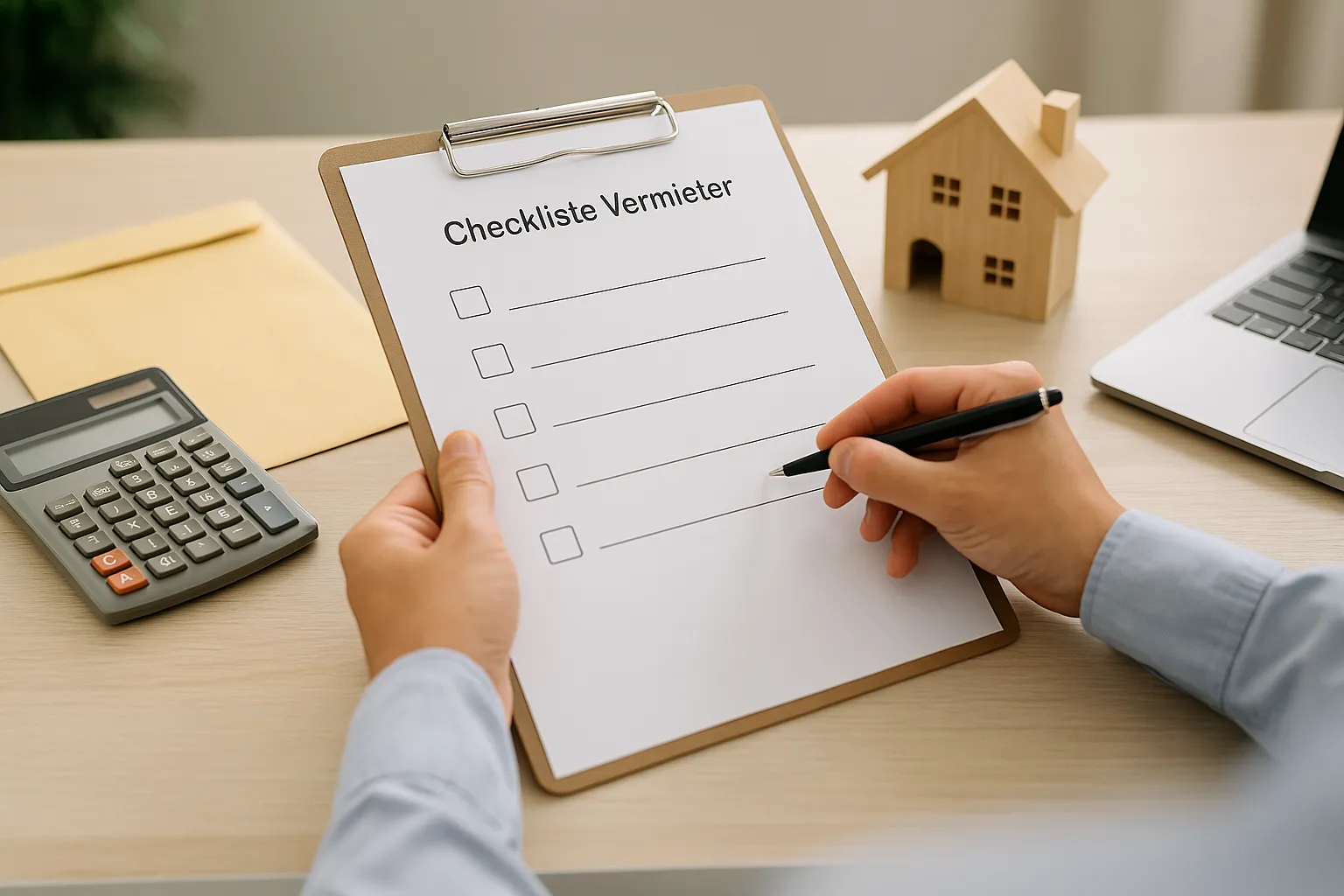 Vermietungsunterlagen vorbereiten: Checkliste Vermieter